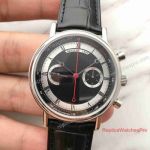 AAA Grade Swiss Replica Breguet Classaique 5287 Black Leather Watch 42mm